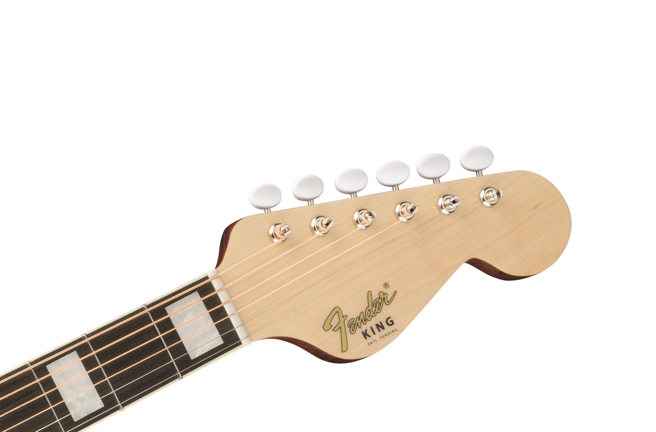 Amazon.com: Fender King Vintage Acoustic Guitar, Aged Natural